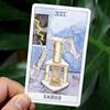 10,3*6 cm Kot Tarot Język rosyjski 78 sztuk Karty Tarota o tematyce kota łączą autentyczność z kocim poczuciem humoru