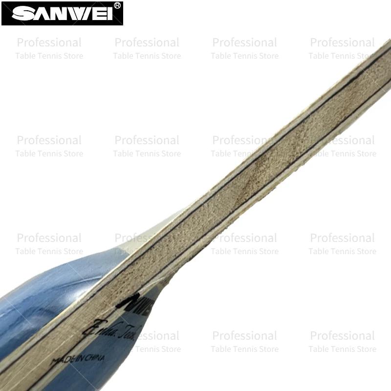 SANWEI YU Table Tennis Blade Inner Structure 5 Wood + 2 LD Carbon OFF++ Training Ping Pong Racket Bat Paddle Ping Pong Blade
