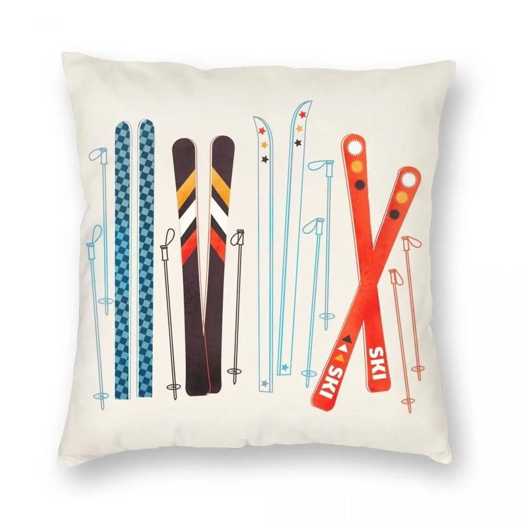 Office Living Room Home Pillowcase Ski Pillowcase Car Ornaments