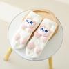 Baby Cartoon Animal Floor Sock Newborn Socks Non-slip Leg Warmers Coral Fleece