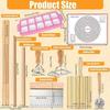Pasta Making Tools Kit, Ravioli Maker Set with Rolling Pins, Gnocchi Board, Stamps, Cutter & Baking Mat