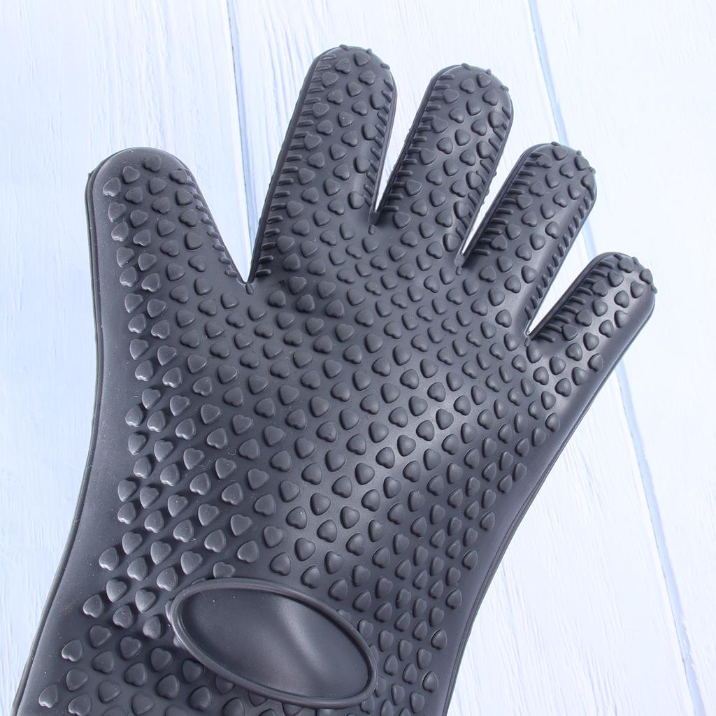Buy 096Kitchen Oven Gloves Heat Insulation Oven Gloves Kitchen Silicone
