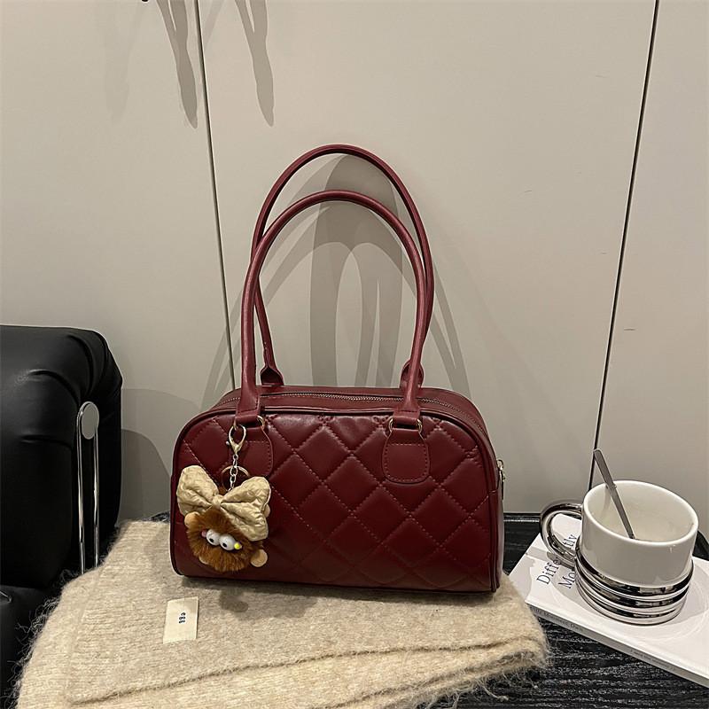 Minimalist Pu Crossbody Bag For Women With Zipper Closure And Inner Phone Pocket