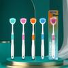 1pc Tongue Cleaner Scraper, Odorless Oral Cleaning Tool, Freshens Breath, Improves Odor, Oral Care