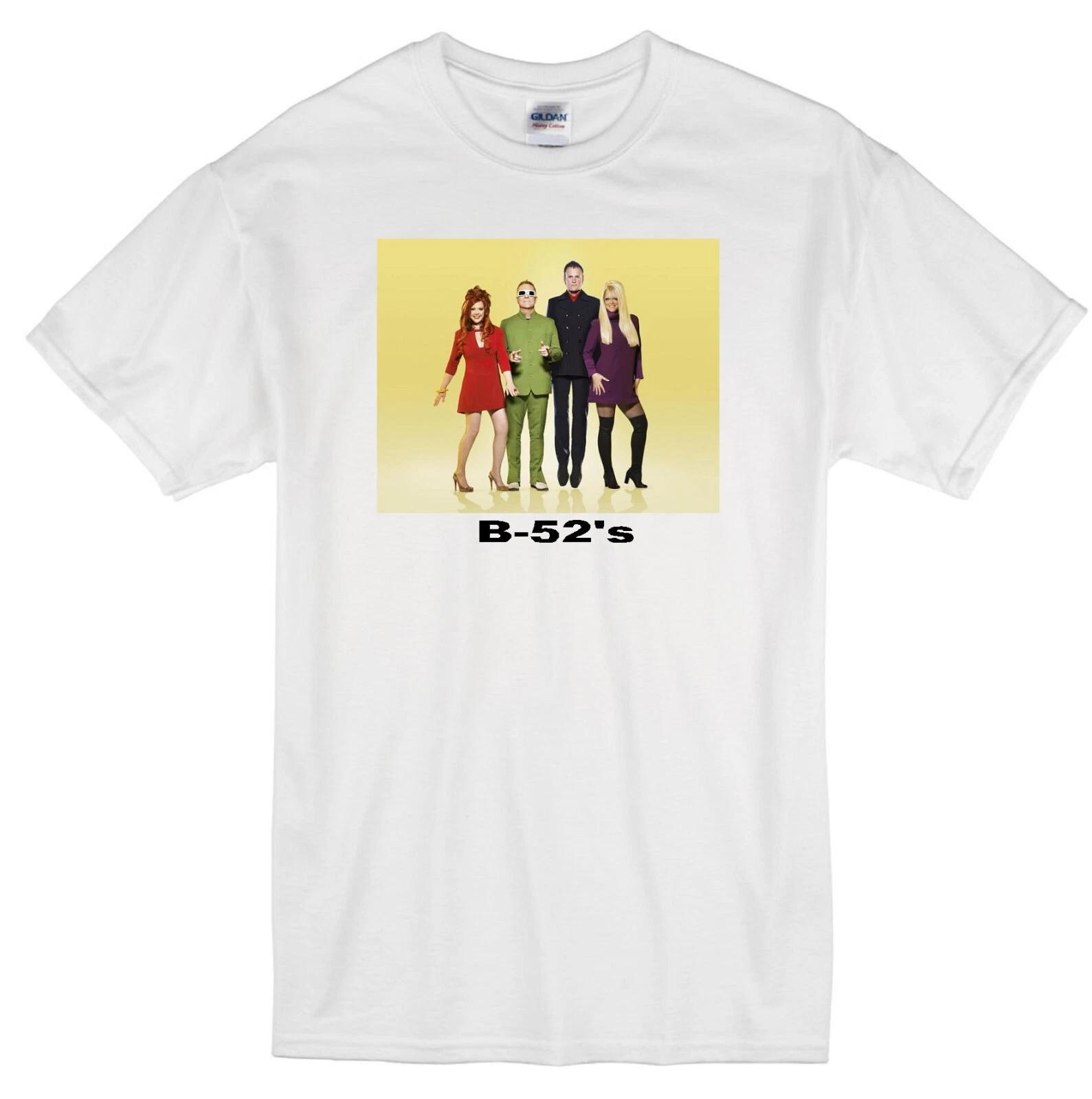 

B-52 s FRED SCHNEIDER KATE PIERSON CINDY RICK WILSON LOVE SHACK WHITE T-shirt M