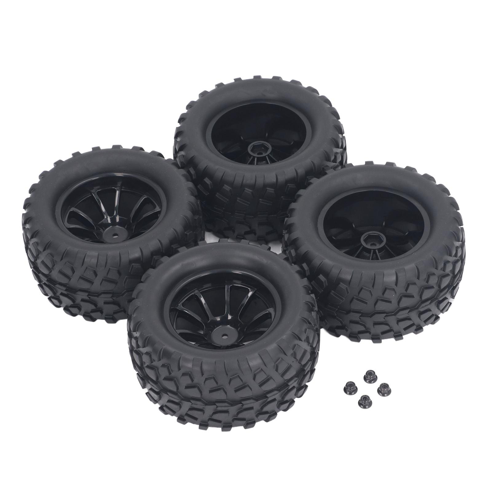 

4 шт. 12 мм шестигранник 110 Колеса та шини для радіокерованої вантажівки для Axial для Hsp для Redcat для Hpi Універсальні 10 отворів