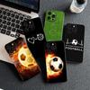 Protective Cover for Xiaomi Redmi Note 12 11 10 A3 Pro 10A 10C 12C Note12 5G 4G Casing Phone Case Soccer Love Football
