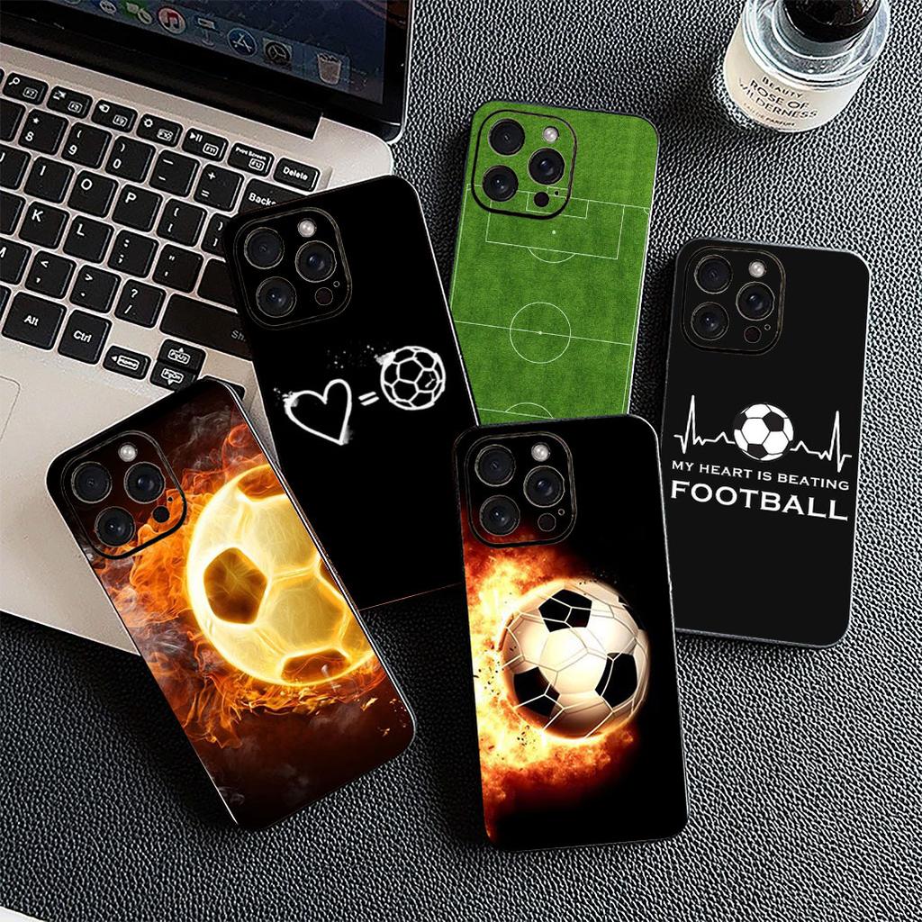 Protective Cover for Xiaomi Redmi Note 12 11 10 A3 Pro 10A 10C 12C Note12 5G 4G Casing Phone Case Soccer Love Football