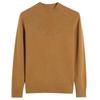 Women's Thick 100% Pure Wool Half-High Collar Sweater - New Autumn/Winter Style for Middle-Aged and Elderly