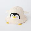 Baby Girl's Hat  50CM1-3 Years Kids Cute Penguin Fisher Cap Boys Girls Sun Hat Spring Summer 2026 Infant Fisherman Hat Thin