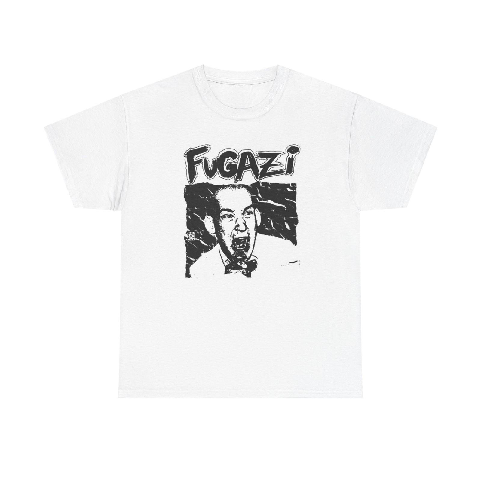 Fugazi Vintage Graphic T Shirt Retro Unisex Heavy Cotton Tee XXXL