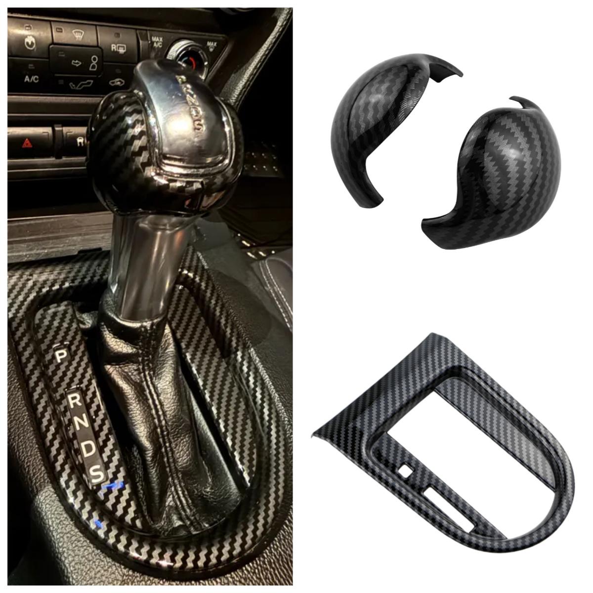 

Car Gear Shift Decoration Cover ABS Chrome Sticker for Ford Mustang 2015 2016 2017 2018 2019-2023 AT LHD Interior Accessories