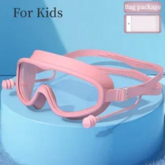 Swimming Goggles for Adults Kids Large Frame Antifog Swim Eyewear Glasses Waterproof HD Swimming Equipment Water Play Supplies
