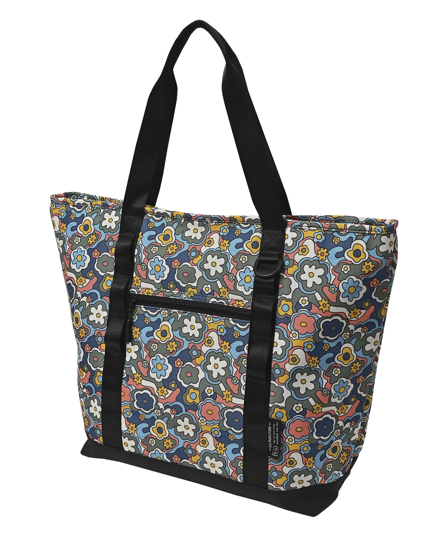 

Сумка-тоут KiU 600D, Водонепроницаемая и водоотталкивающая, Большой вместимости, с карманом для ноутбука, с карманом на молнии, Идеальна для поездок на работу, в школу или как сумка для подгузников