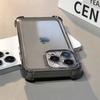TPU Clear Film Dual-Layer Airbag Shock-Proof Silicone Phone Case For iPhone 17 16 Pro Max 15 14 Plus 13 12 11 16e Cover
