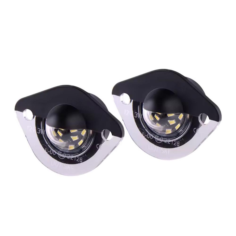 

2X White LED License Plate Light Rear Bumper Tag Lamp For Ford Mustang 1994-2004