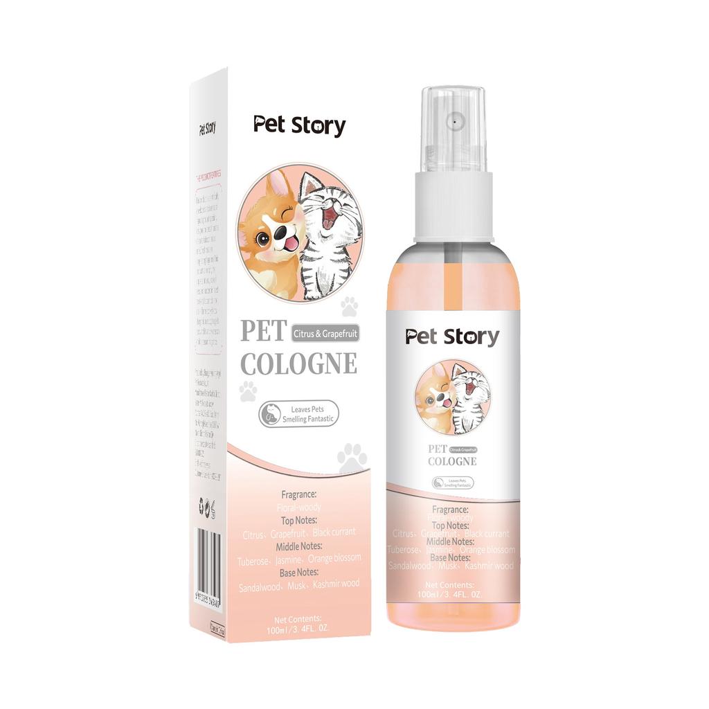 Pet  Spray, Conditioning & Odor,pet Odor Remover Perfume For All Coat Types, 100ml/3.4 OZ