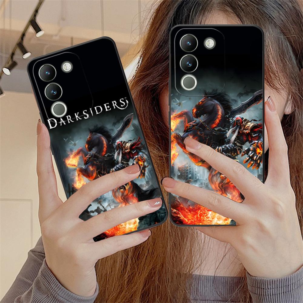 Spiel Darksiders Handyhülle für VIVO Y77 76 75 74 73 72 58 56 55 51 50 38 36 Y19 Y18 Y03 Y01 5G Bunte Druckabdeckung