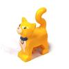 MOC Animals Building Block Goat Sheep Parrot Otter Cow Dog Pet Cat Panda Leopard Tiger Pig Zoo Deer Bear Eagle Bricks Toys Gift