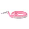 2Pieces Adjustable Pet Collar Drawstring with Bling for Rhinestone Anti Lost Ban