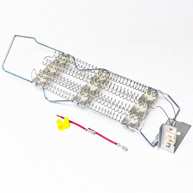 Dryer Heating Part Replacement Electric Dryer Heating Tube Aluminum Alloy Heating Accessory for Effective Operation