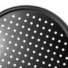 Nonstick Carbon Steel Mesh Pan Pizza Baking Bakeware Tray Plate Baking Tool