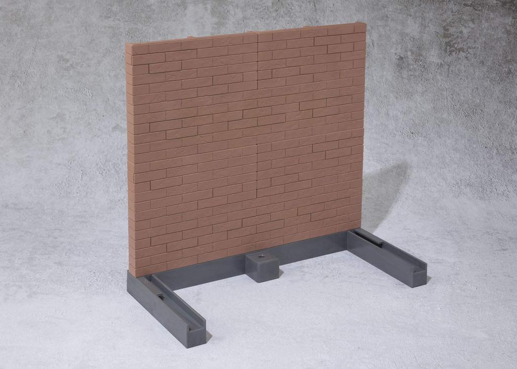 TAMASHII NATIONS Tamashii OPTION Brick Wall ABS finished figure (Brown ver.) Non-scale