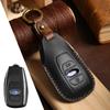 Genuine Leather Subaru Key Case for Forester, XV, Outback, Legacy, and BRZ