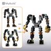 MyBuild 1001 Mecha Frame Building Blocks, Robot Base, Customizable Building Set, Compatible with Other Brands, Ages 12+