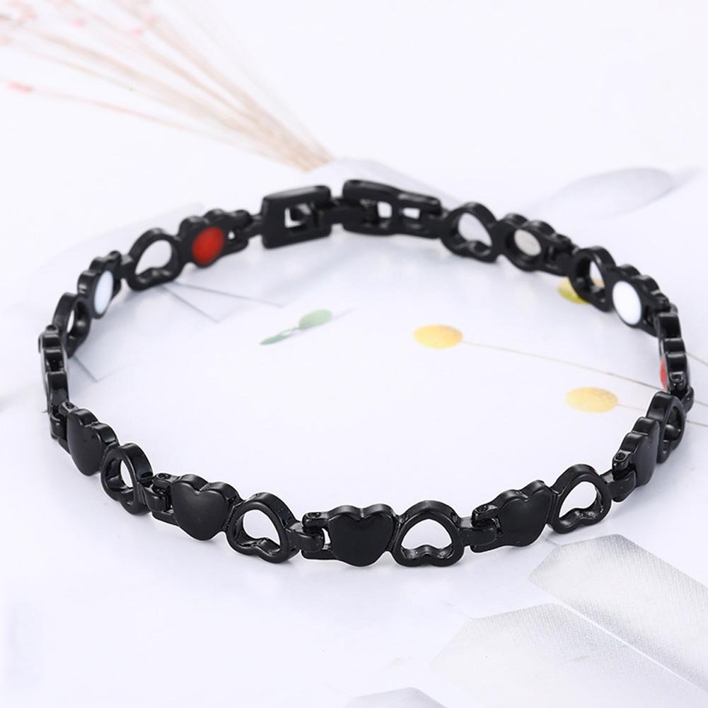 Women Bracelet Heart Shape Magnetic Bracelet Jewelry Gifts