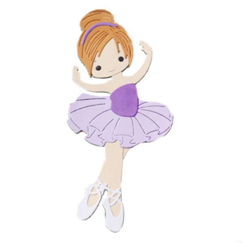 Dancing Girl Metal Cutting Dies Stencil DIY Scrapbooking Album Paper Card Template Mold Embossing Craft Decoration X3UC