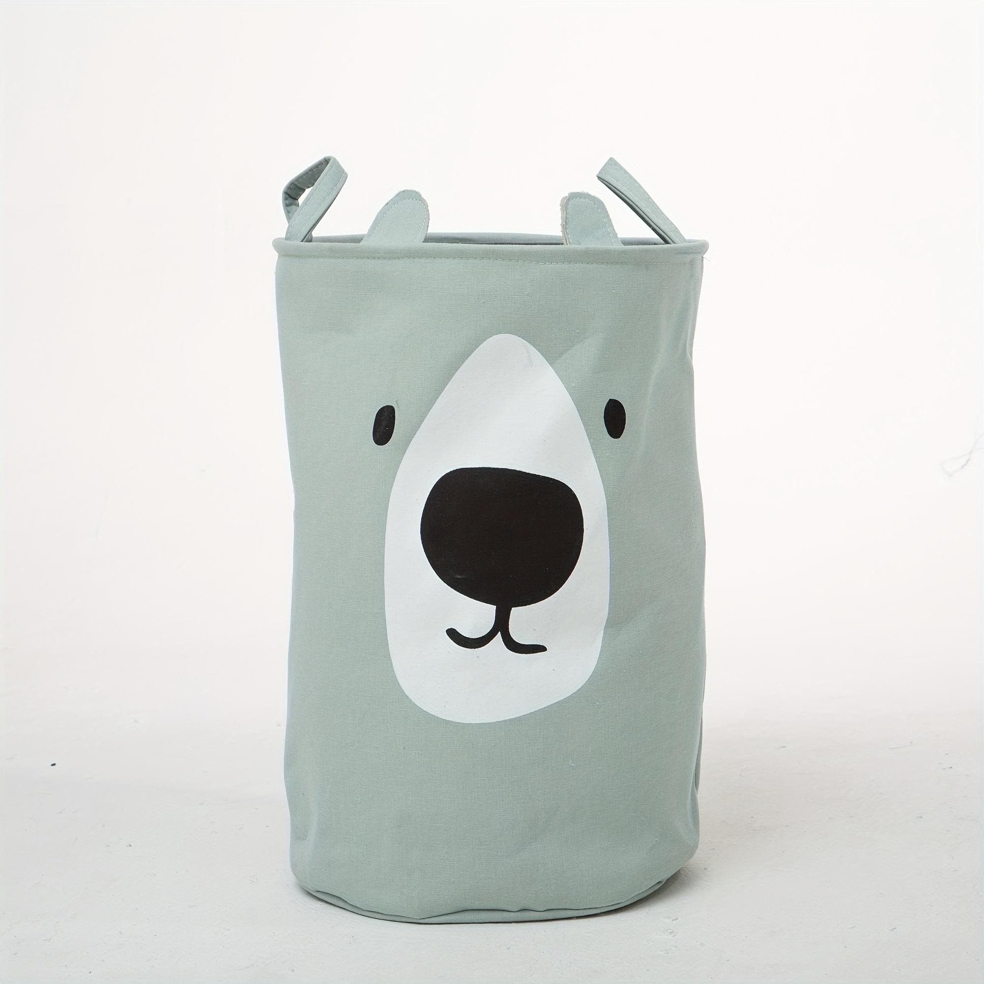 

Очаровательная корзина для белья «Пасхальный кролик» - Складная декоративная корзина с ручкой | 1 шт. Складное хранилище для грязной одежды, декор для ванной комнаты, спальни Little Bear