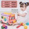 705 Kids' Whack-a-Mole Cartoon Bus: Bilingual Car Whacking Game