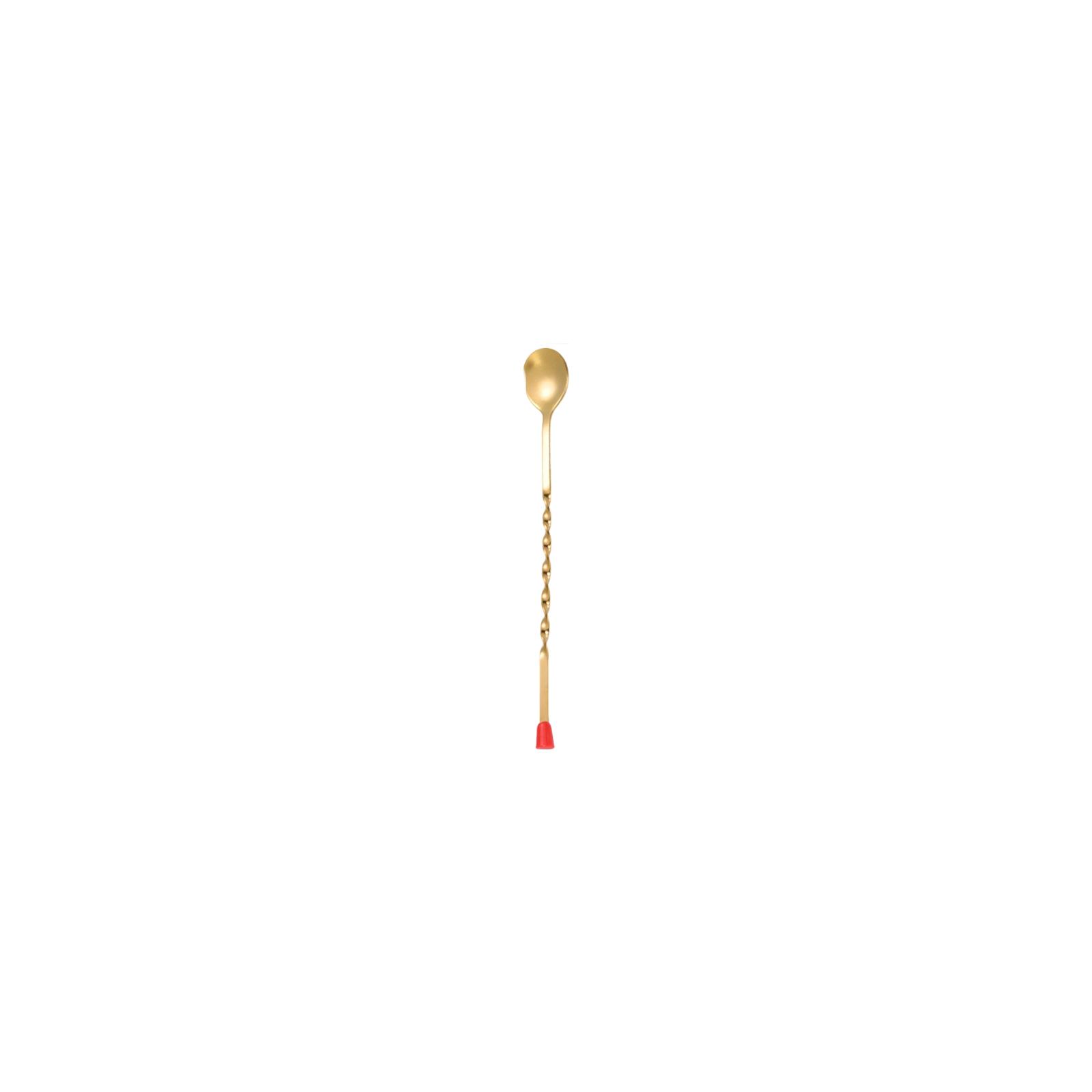 Stainless Steel Twisted Handle Bar Spoon Long Handle Cocktail Stirring Spoon Professional Bartender Mixing Spoon