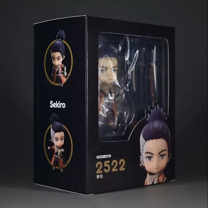 10cm Anime Nendoroid 2522 Sekiro Shadows Die Twice Actionfiguren PVC Sammlerstück Spielcharakter Modell Schreibtischverzierung Spielzeug Geschenk