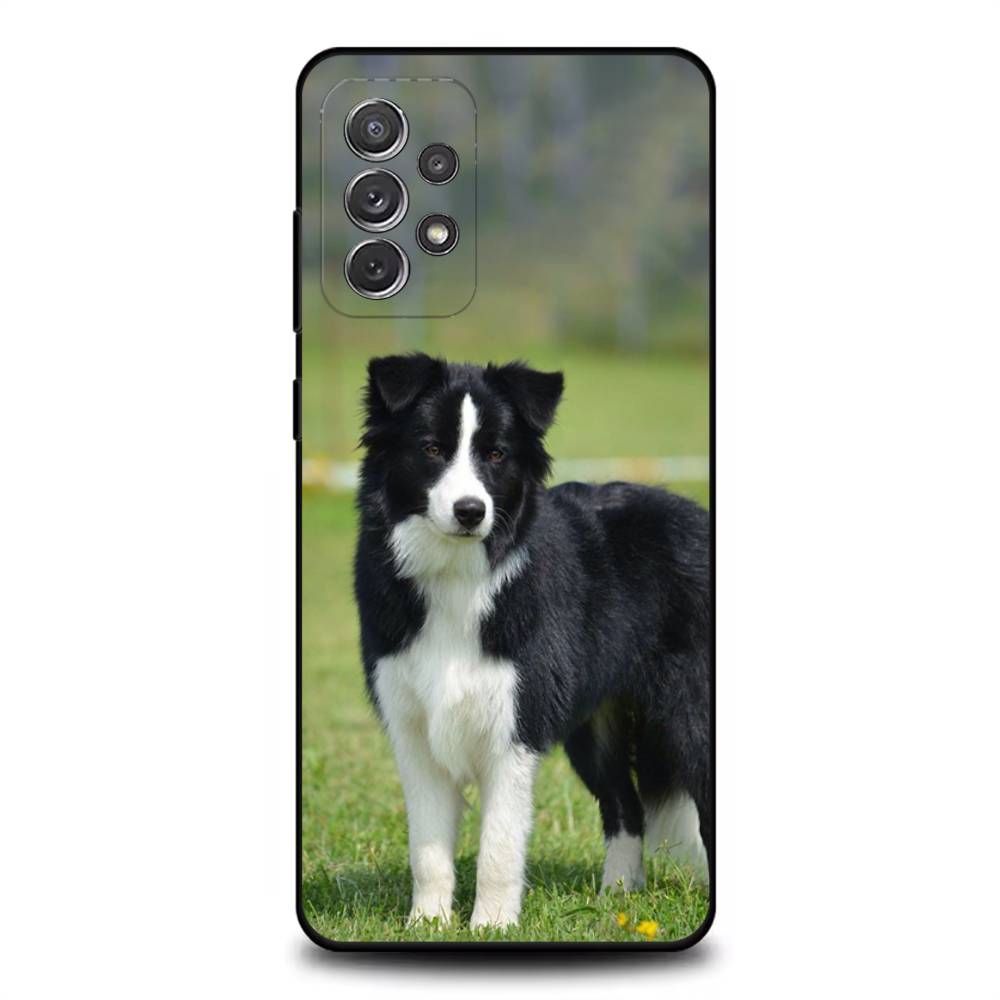 

Border Collie Dog Phone Case For Samsung S25,S24,S21,S22,S23,S30,Ultra,S20,Plus,Fe,Lite,Note,10,9,5G Black Cover Samsung S21 s305G