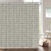 Village Style Rock Brick Wall Retro Bathroom Shower Curtain Waterproof Polyester Fabric Home Decoration Art Bath Curtains