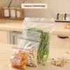 Reusable Zip Lock Bag Food Grade Transparent Storage Bag Refrigerator Fresh-keeping Bag Food Sealed Fruit Food Freezing Special