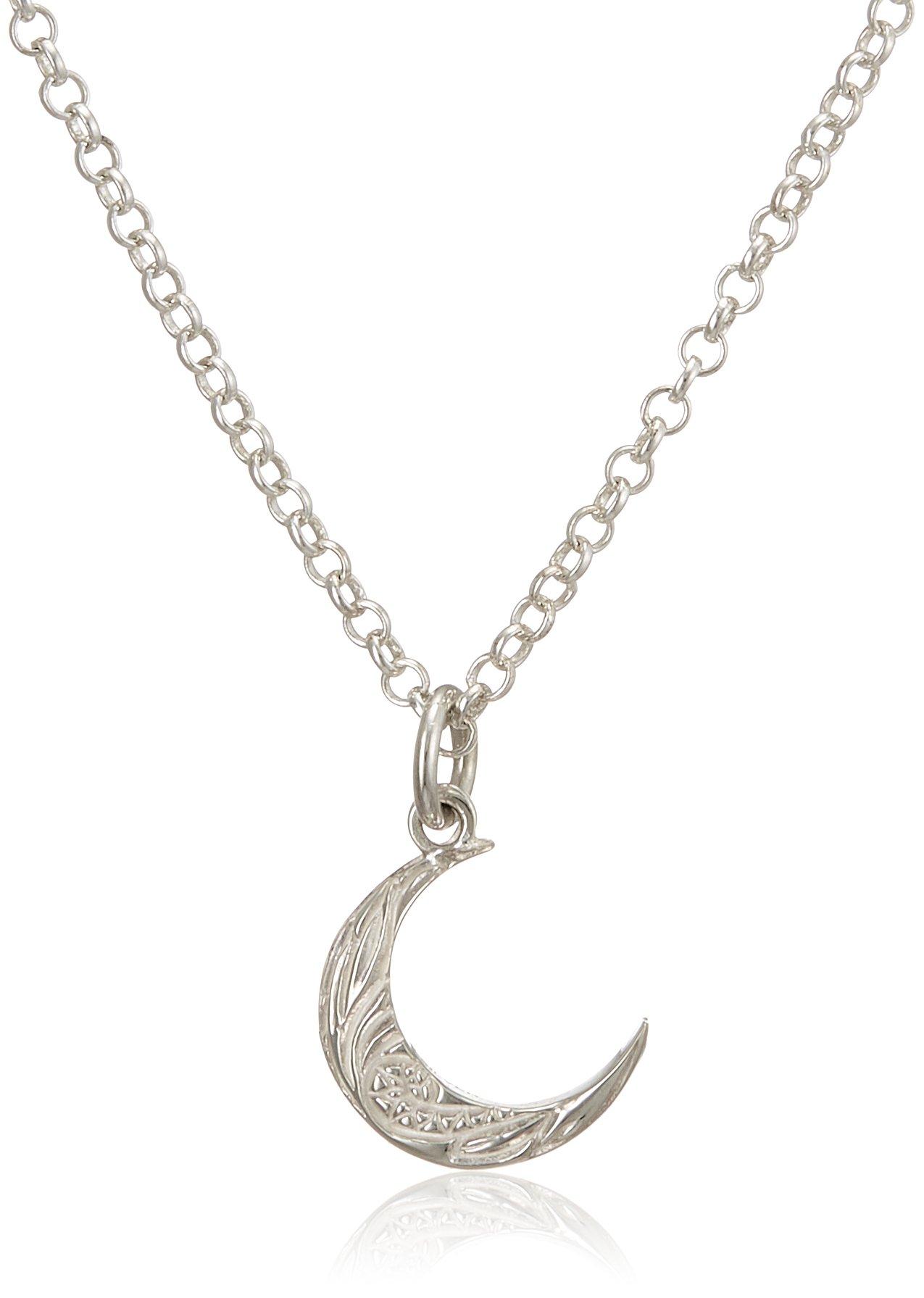 

FREE STYLE Moon Motif Silver Necklace [Free Style] Men s FSP938-M00950