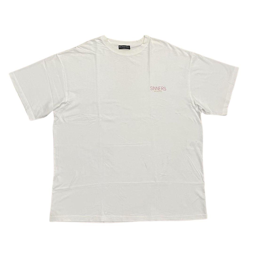 Подержанная мужская футболка с коротким рукавом BALENCIAGA