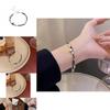 Trendy Alloy Geometric Silver Square Leather Bracelet For Summer 2024