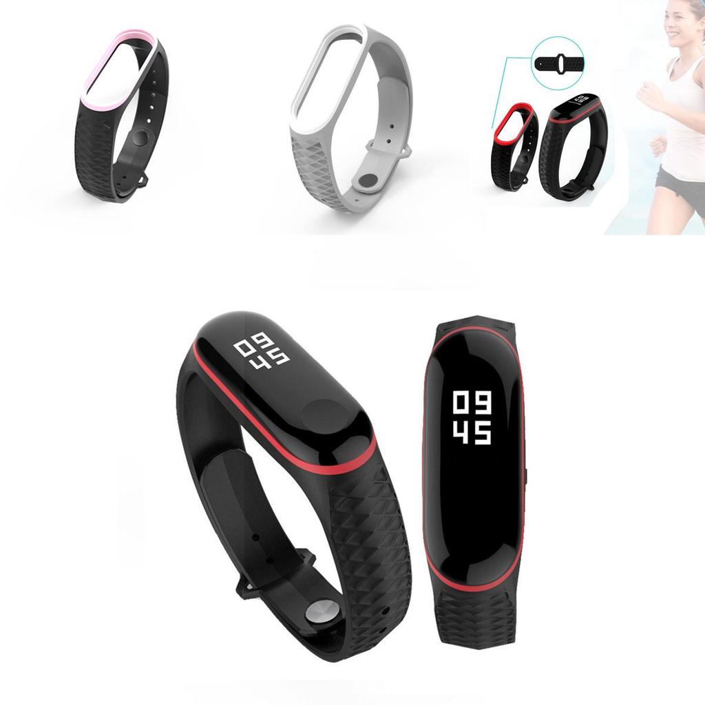 Elegant And Comfortable Replacement Strap For Xiaomi Mi Band 3 Sport Bracelet