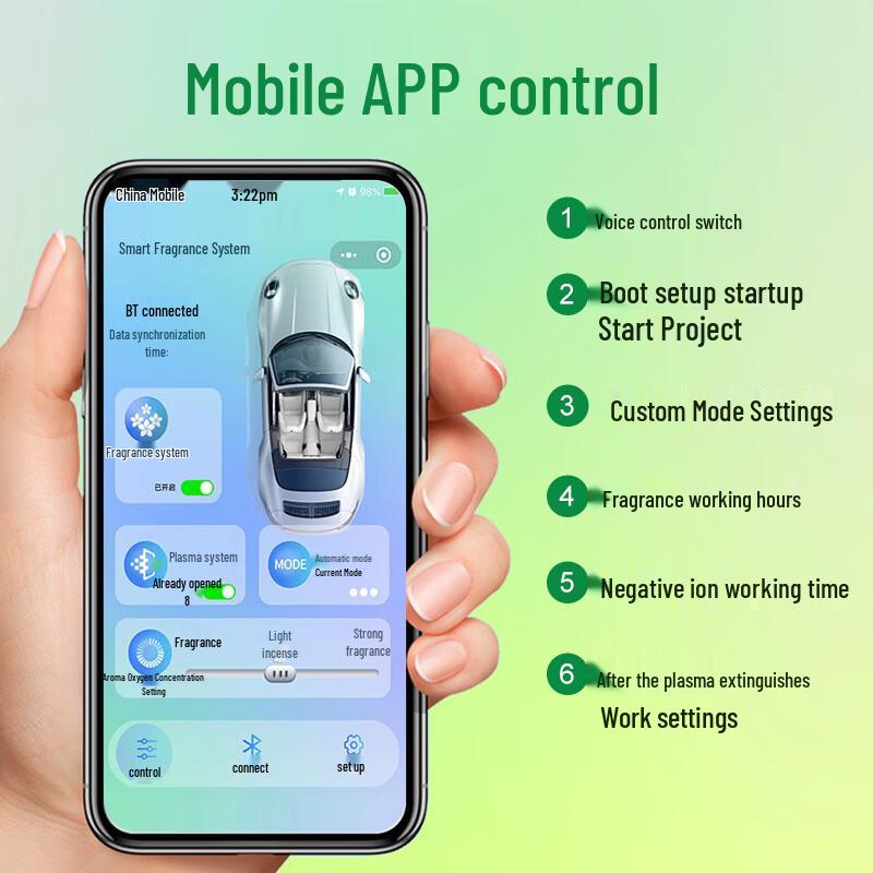 Bangrui Commercial Vehicle Smart Air Purifier & Fragrance System