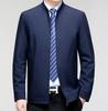 2024 Spring Business Casual Turn-Down Collar Jacket for Middle-Aged Men