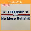 Trump 10pcs Donald Bumper Sticker 2020 Build The Wall Promises Kept Sticker Pack