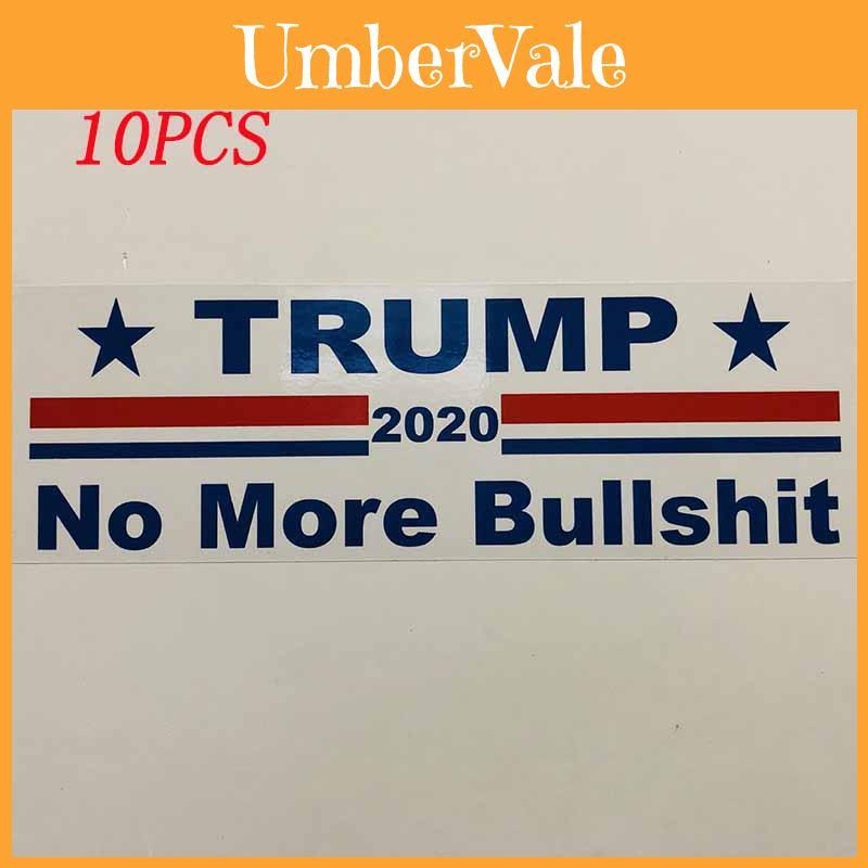 Trump 10pcs Donald Bumper Sticker 2020 Build The Wall Promises Kept Sticker Pack