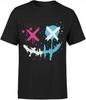 Koszulka Męska Z Nadrukiem Uśmiech Smile Uśmiechem Y2K Streetwear Gaming