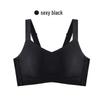 Seamless Underwire-Free Shaping Side-Support Bra for Large Busts