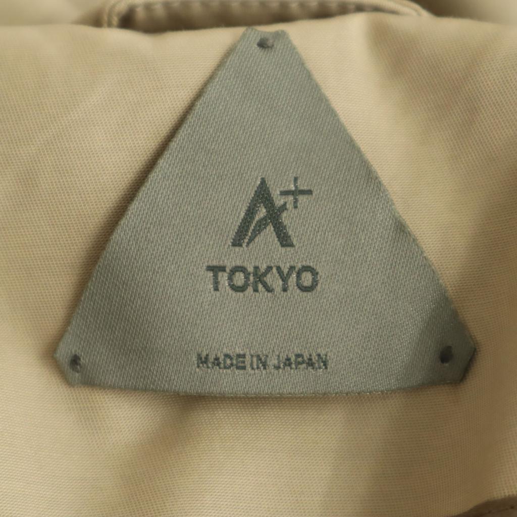 A+ TOKYO Made In Japan Double Breasted Coat 2 Beige Men's Used