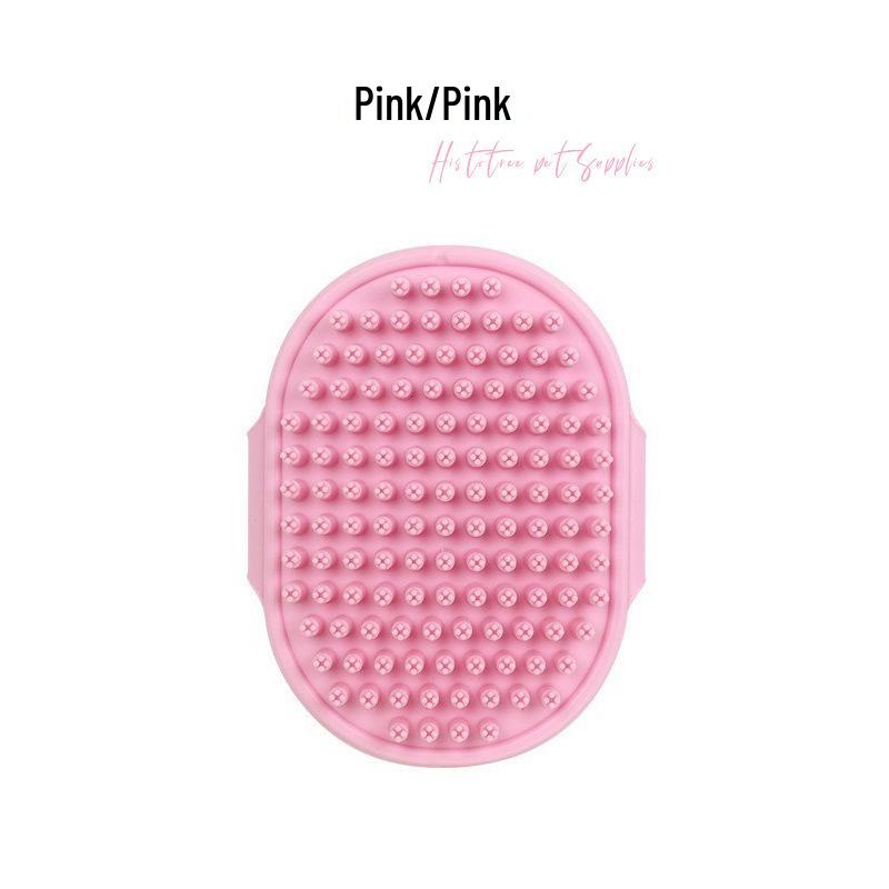 

Pet Grooming Brush: Plum Blossom Head for Dogs & Cats